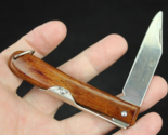 vintage pocket knife Okapi Germany  ESTATE SALE wood nice! - $59.99