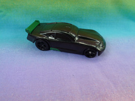 Hot Wheels Mattel 2011 General Mills Black / Green Pullback Action Plast... - $1.52