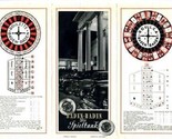 Baden Baden Casino Brochure Roulette and Roulca 1950 Germany Spa - £39.91 GBP