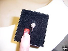 Nadri Crystal Ring QVC Eliot Danori Size 4  - £24.33 GBP