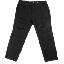 HT HOT TOPIC The Pistol Hi-Rise Mom Black Jeans Size 20 - £14.72 GBP