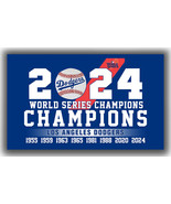 Los Angeles Dodgers Team Baseball World Champions 2024 Flag 90x150cm3x5f... - €13,95 EUR