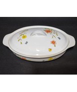 COUNTRY FLOWERS By Andrea 9230 Small Casserole Cookware Dish With Lid - ... - $26.38