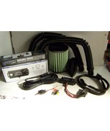 Rugged Radios Air pumper XL green filter, hoses, VSC controller, wiring ... - $95.00