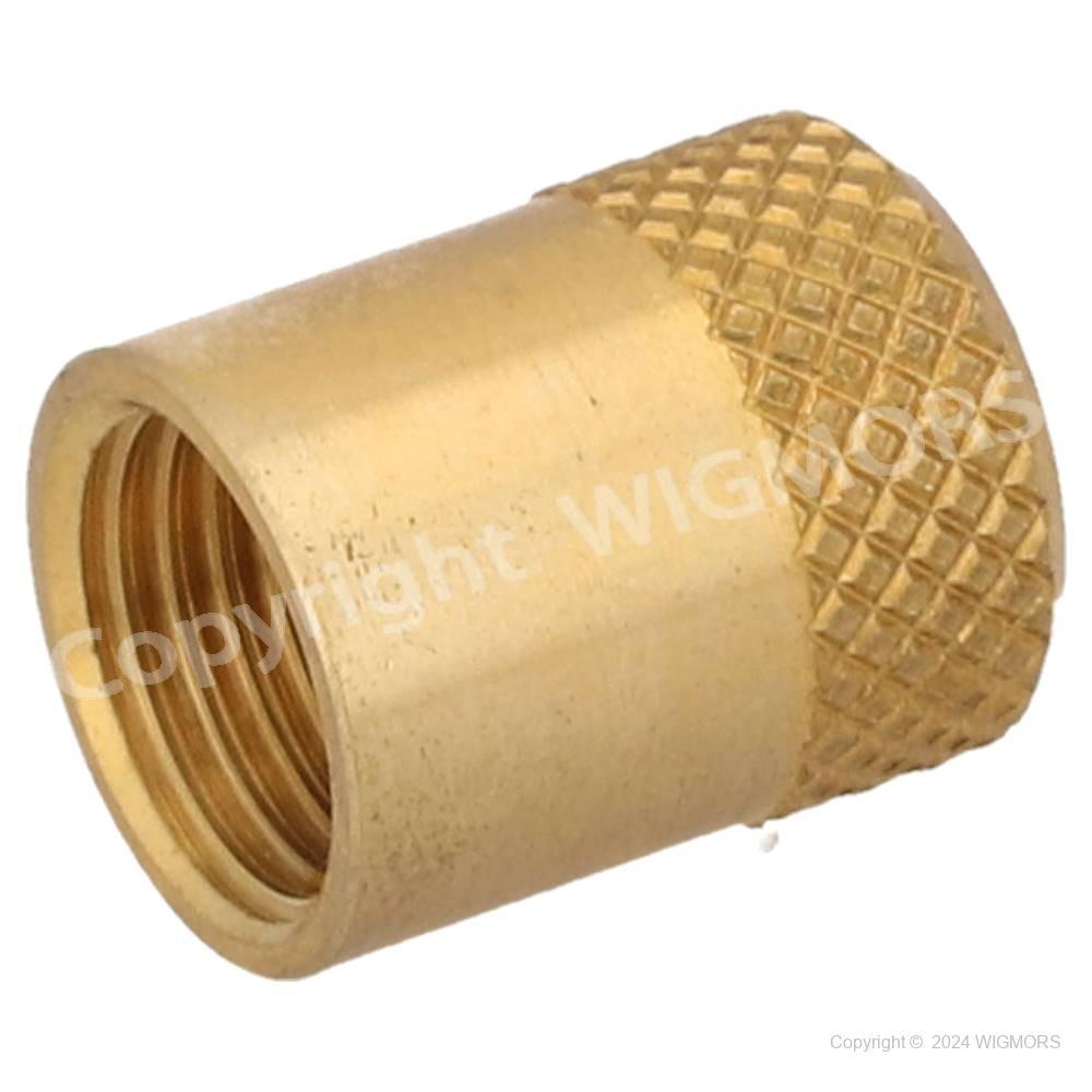 Quick seal cap with gasket AVX 1/2&quot; 20 UNF (5/16&quot;SAE) R-410A Refco NFT - $12.69