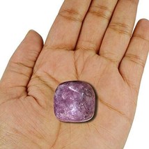 Products Natural Single Lepidolite Tumble Stone for Reiki Healing and Crystal He - £8.78 GBP