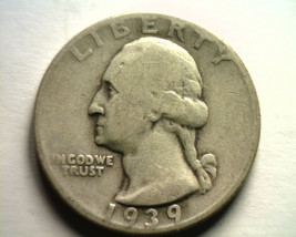 1939-D Washington Quarter Fine / Very Fine F/VF Nice Original Coin Bobs Coins - £8.74 GBP
