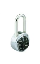 Master Lock 1525LF Long Shackle Padlock Combination V30 Key Control - No Key NIB - £7.88 GBP