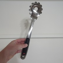 OXO Stainless Steel Spaghetti Server Cooking Spoon Utensil Rare HTF Grip... - $24.99