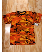 Rothco Tshirt Mens Multicolor Large Camouflage Round Neck Short Sleeve P... - $11.99