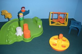 Vintage Fisher Price Little People #2525 Playground Accessory Set COMP/N... - $40.00