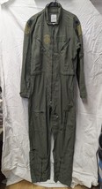 Coveralls Flyers CWU-27/P Type 1 Class 1 Sage Green 1590 Sz 44L 3415-01-... - $40.00