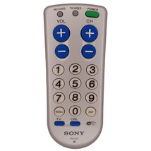 Sony RM-EZ2 Big Button 2 Device (TV &amp; Cable) Universal Remote Control - ... - £7.30 GBP