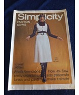 Feb 1970 SIMPLICITY FASHION NEWS -LATEST PATTERNS- hested store company - $8.10