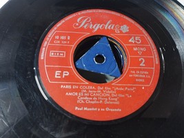 1967 Paul Mauriat Tema de Lara - 7&quot; Vinyl LP Only the Single No Folder G... - $143.99 MXN