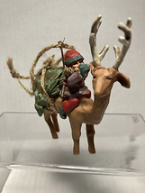 Hallmark Keepsake Collectors Club Ornament &#39;Home From The Woods 1995 - £5.95 GBP