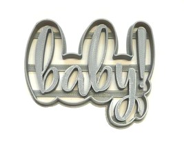 Baby Word Gender Reveal Shower Announcement Party Cookie Cutter USA PR2523 - £3.20 GBP