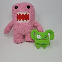 DOMO Pink Monster Plush Stuffed Animal 10 Inch Prize Toy 2010 - £29.81 GBP
