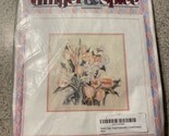 Ginger &amp; Spice Peachy Tulips 9501 Cross Stitch Kit - $20.89