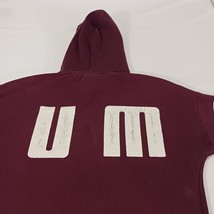 PUMA Men's Red Cotton Blend Drawstring Pullover Hoodie Sweatshirt Size Small image 14