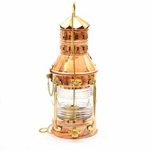 Brass Hanging Lamp for Home Decor Christmas Handmade Gift - $75.91