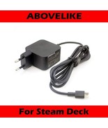 New AC DC Power Adapter W20-045N1B 45W EURO Plug For Steam Deck Chicony OEM - $17.81