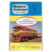 Modern Railways Magazine April 1962 mbox93 Modern Railways formerly Trains Illus - £3.12 GBP