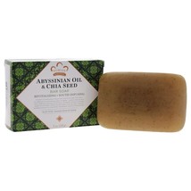 Nubian Heritage Abyssinian &amp; Chia Seed Bar Soap, 5 Ounce - £15.17 GBP