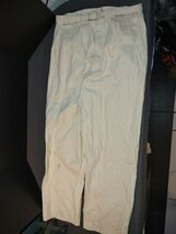 NOS W/DEF Foreign Military Cream Work Pants Size W.Merk Oschingen Large ... - $27.71