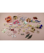 Vintage to New Costume Jewelry Lot 36 Pieces (#E107) - £23.59 GBP