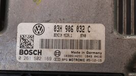 Volkswagen ECM ECU PCU Engine Control Computer Module Unit 03H-906-032-C image 2