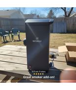 Black 10&quot; x 10&quot; x 18&quot; Slow &amp; Cold Smoker Accessory w/ Removable Ash Tray... - $3,336.54 MXN