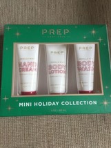 Prep Your vanilla mint bath set Hand Creame Body Wash Lotion Travel 3oz - £3.18 GBP