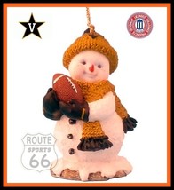 Vanderbilt Commodores New Basketball Football Ornament Free Shipping - £12.78 GBP