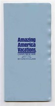 Amazing America Vacations Land Sea Air Greyhound Folder Florida Schedule 1971 - £20.71 GBP