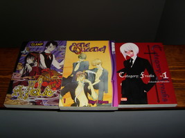 Manga lot of 3 Eerie Queerie, Category: Freaks, XXXHolic - £12.50 GBP