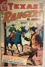 TEXAS RANGERS IN ACTION #68 (1968) Charlton Comics western FINE- - £11.59 GBP