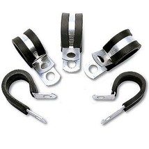 Pack of (5) ET-275 Rubber Cushioned Steel Clamp 3/4&quot; I.D. - £9.95 GBP
