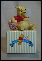 WINNIE THE POOH BIRTHDAY BIRTHSTONE FIGURE MARCH - $11.99