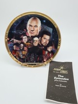 Star Trek The Next Gen &quot;Best of Both Worlds&quot; Episode Hamilton Collectors Plate - £22.41 GBP