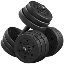 Dumbbell Set 44 Lb Adjustable Weight Set For Men &amp; Women Body Building Training - £72.75 GBP