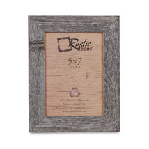 5x7 -1.5&quot; wide Rustic Barn Wood Standard Photo Frame - £14.26 GBP