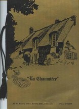 La Chaumiere Menu S Beverly Drive Beverly Hills California 1968 - £100.50 GBP