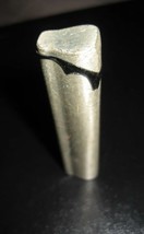 NOVELTY LUXURY Style Tall Slim GOLD Silver Tone Gas Butane Torch Lighter - $4.99