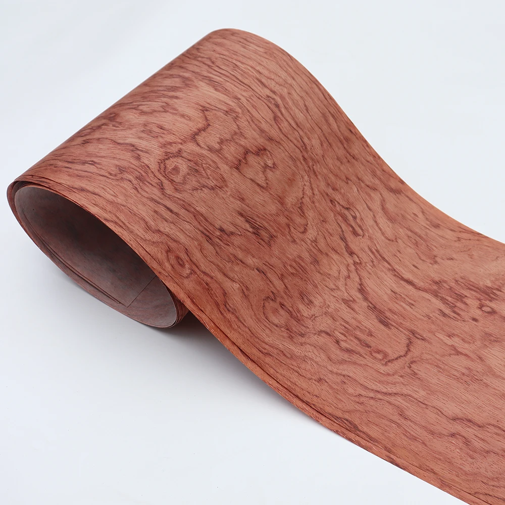 Natural Wood Veneer Africa Rosewood Pomele Burl Swirl Grain for Furnitur... - $48.57+