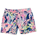 Lilly Pulitzer Womens Sunken Treasure Printed Cotton Blend Shorts Size 1... - $52.62 CAD