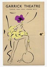 La Plume de ma Tante Program Garrick Theatre London England 1955 A Frenc... - $15.84