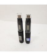 Lot of 2 Lascar EL-USB-2-LCD Temperature Humidity Data Loggers w/ Caps C... - $126.77 CAD