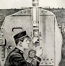 Submarine Periscope Diagram 1919 WW1 World War 1 Military Art Print DWS3C - $570.99 MXN