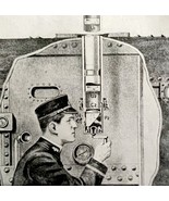 Submarine Periscope Diagram 1919 WW1 World War 1 Military Art Print DWS3C - $570.99 MXN